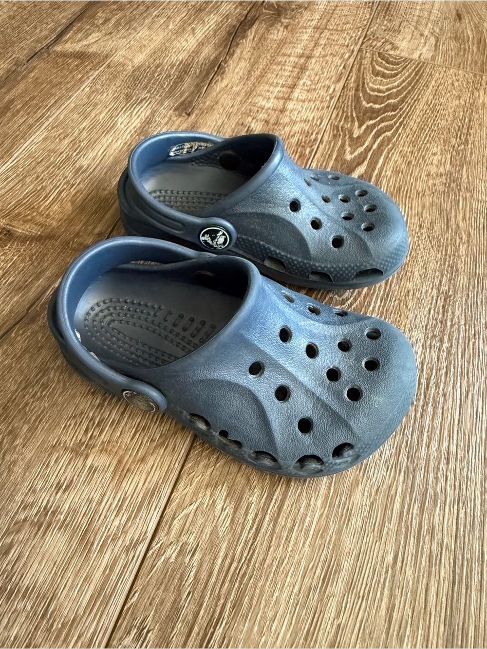 Toddler Crocs Navy Blue - Size 8/9